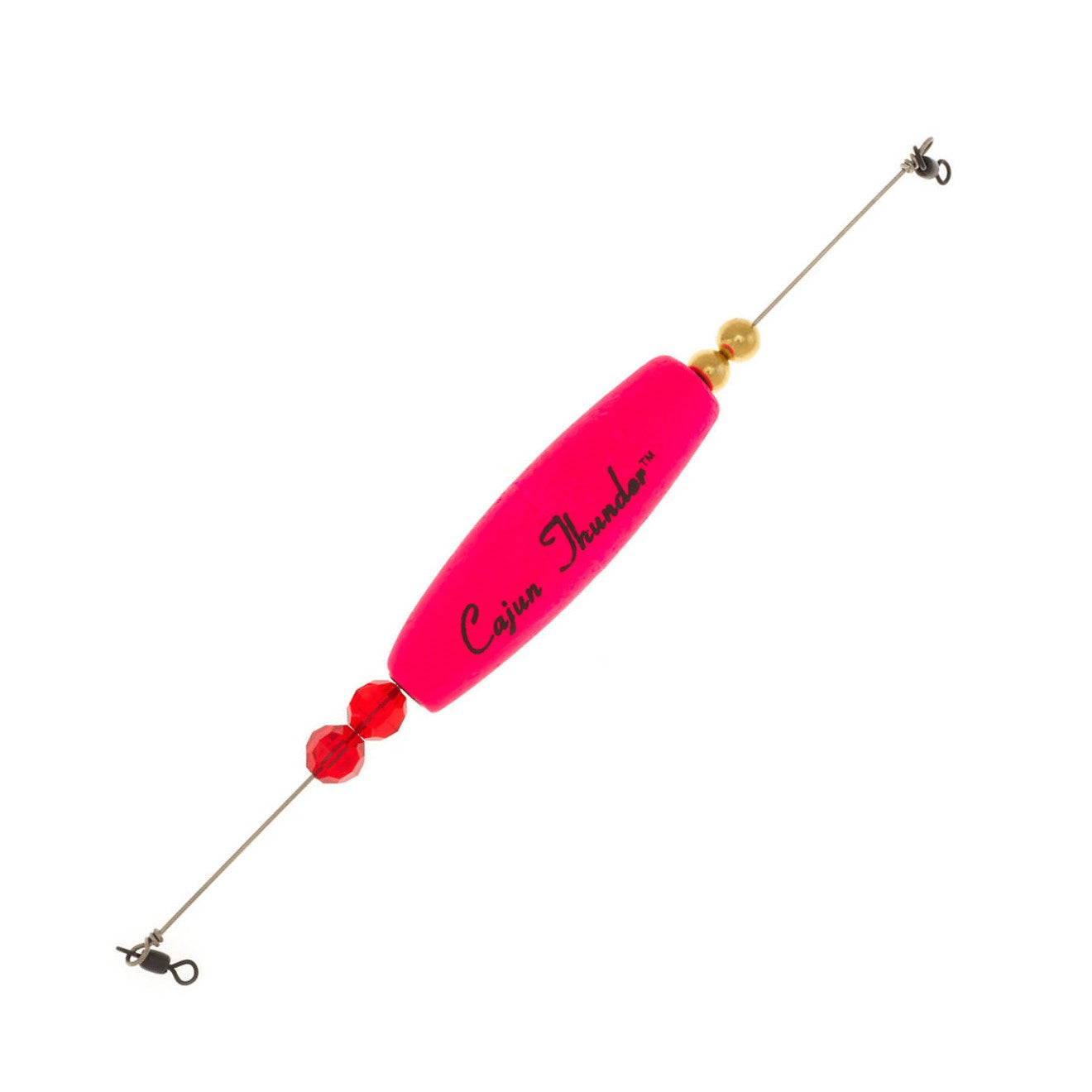 Precision Tackle Pink Ovalweighted Cajun Thunder Float - It Can Be Cast  Further