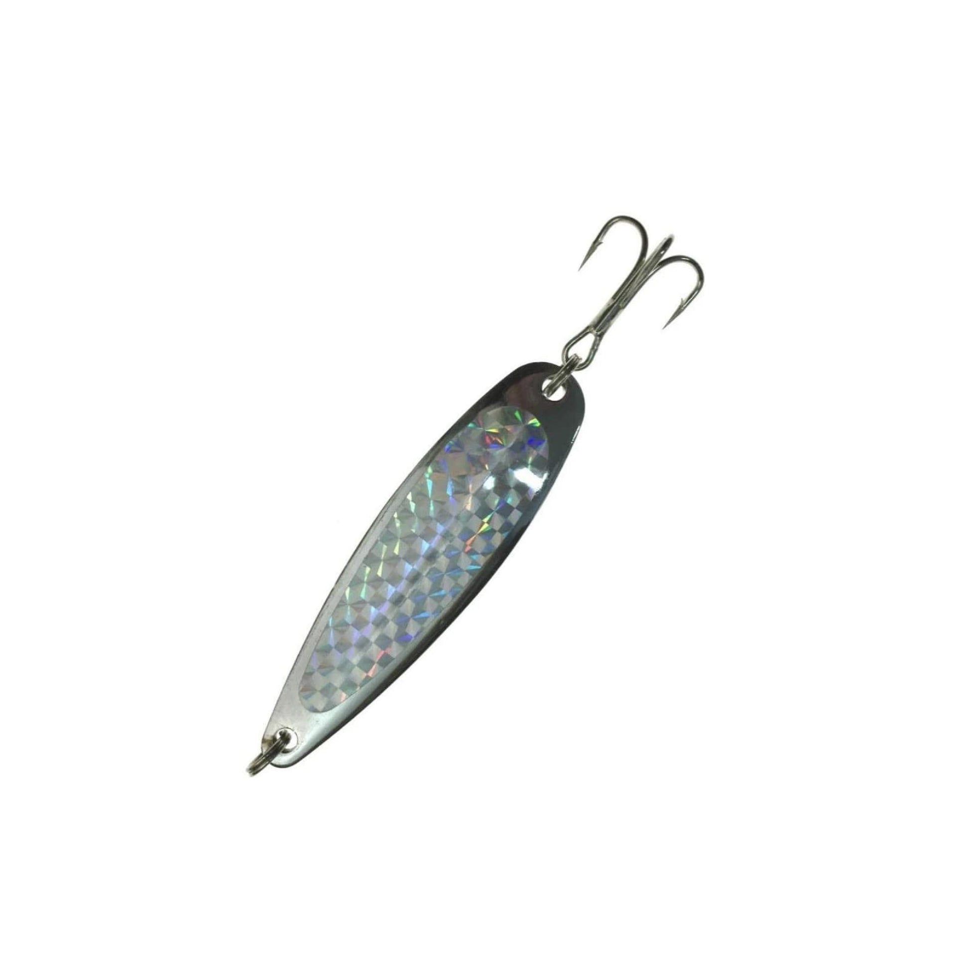 Fishing Spoon with a Treble Hook 2oz - Silver – 3rd Coast Fishin
